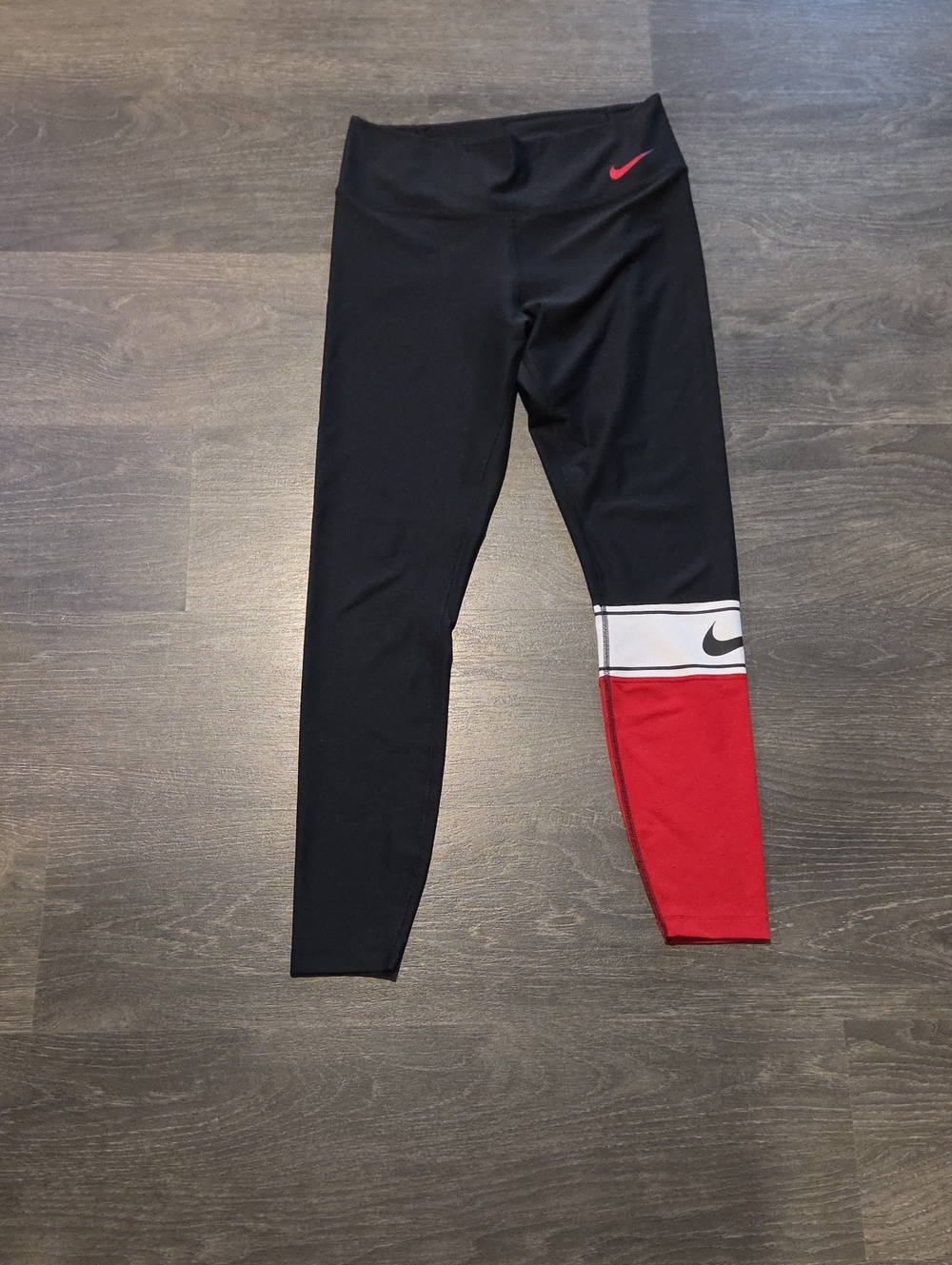 Womens Black Nike Leggings Size M